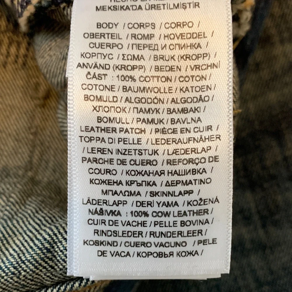 Polo by Ralph Lauren Patchwork Distressed Blue Men's Jeans - Picture 14 of 14